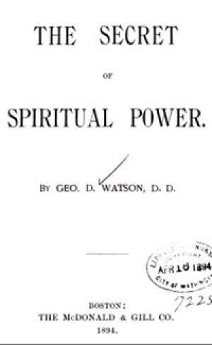 The Secret of Spiritual Power - 10005550